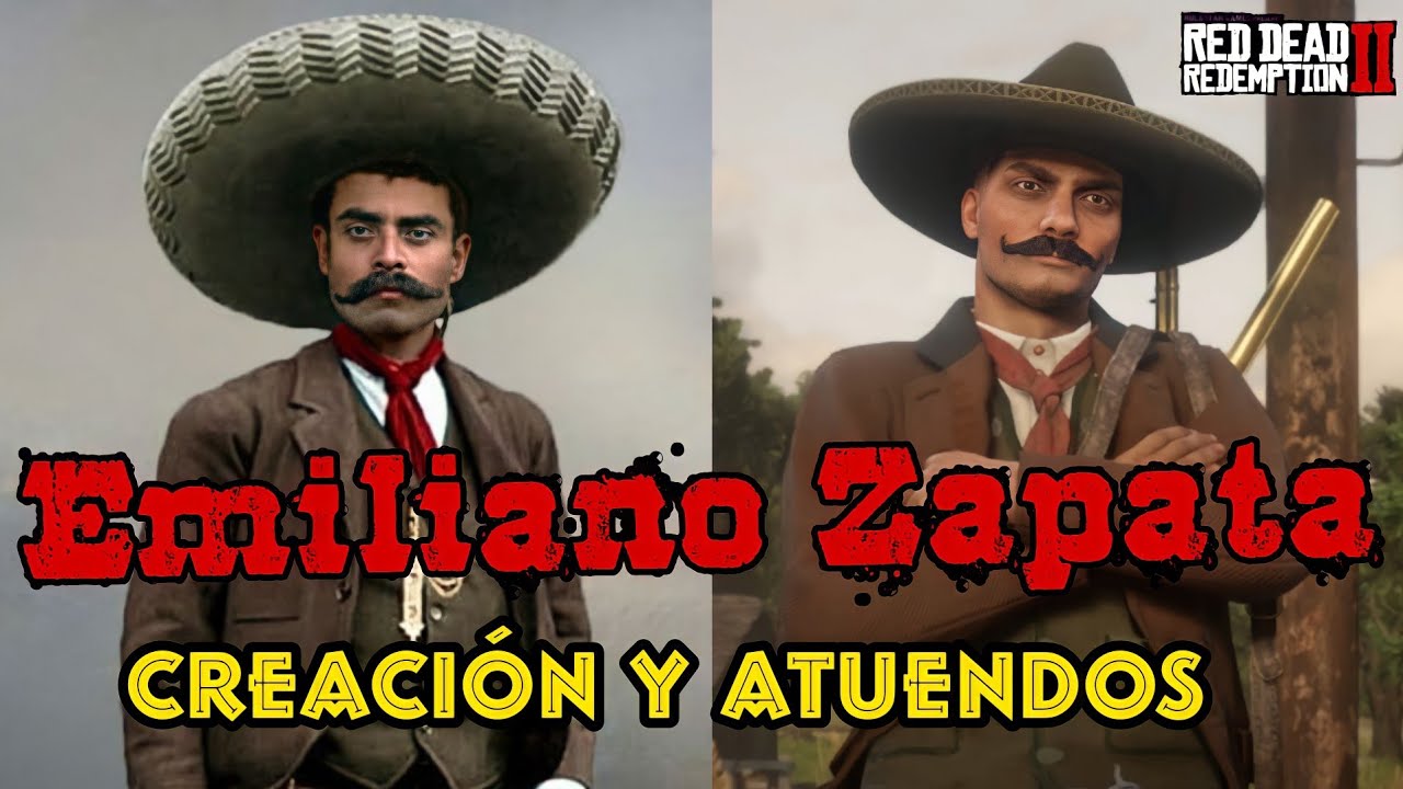 Cómo crear a Emiliano Zapata en Red dead online  🔥/ Character creation / Revolución mexicana.