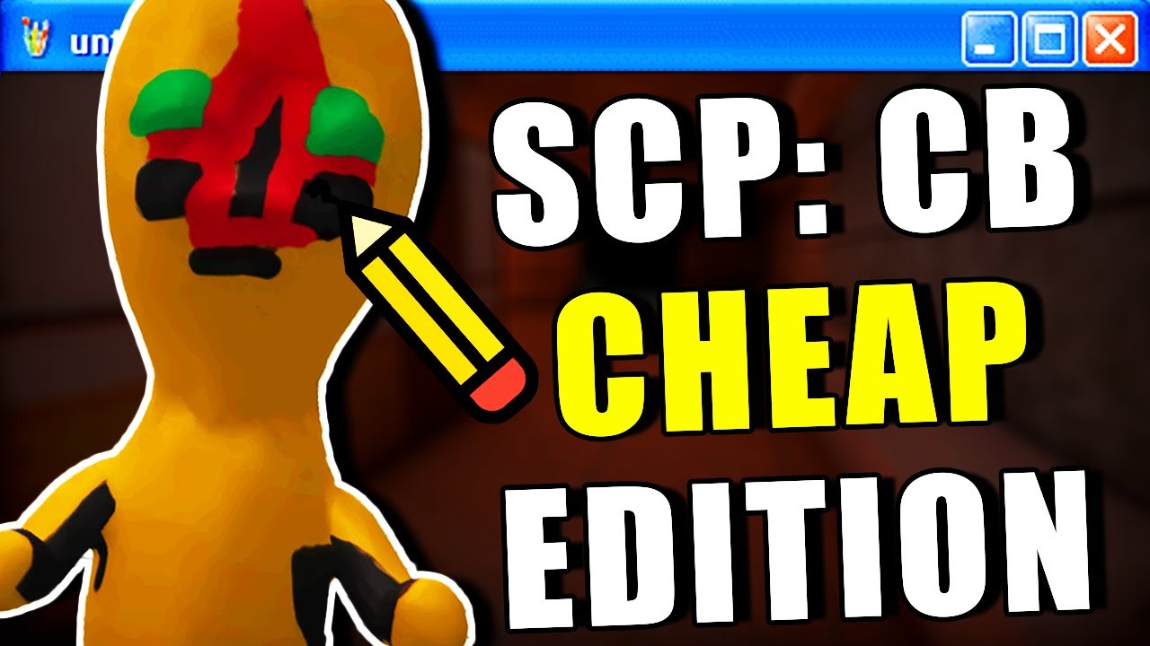 This New SCP Mod Changes Everything into MS Paint | SCP: Containment Breach - Cheap Edition Mod
