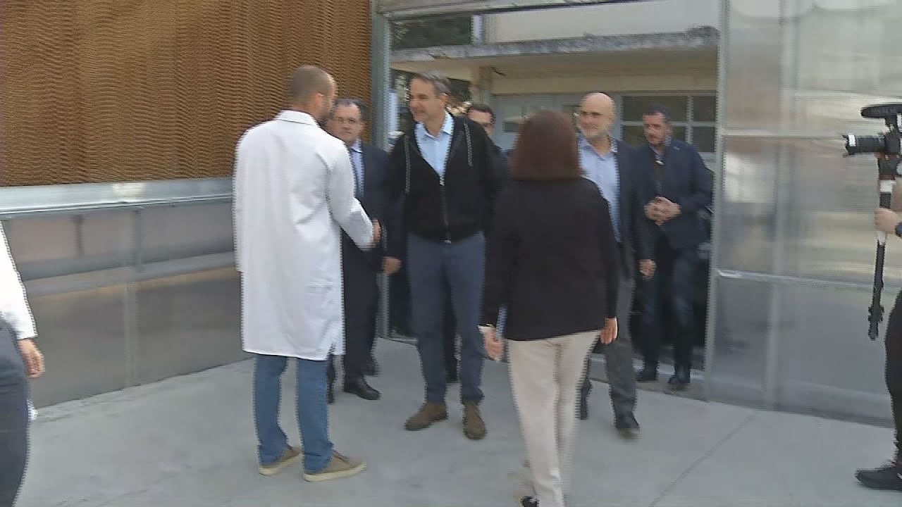 Tο Εθνικό Κέντρο Έρευνας Φυσικών Επιστημών «Δημόκριτος» επισκέφθηκε ο πρωθυπουργός