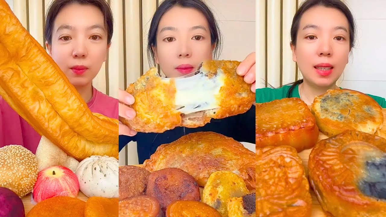 Traditional Chinese Homemade Food Eating Show | Buns Noodles & Desserts Mukbang #22