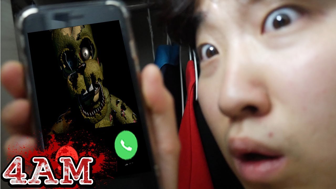 새벽 4시 프레디가 저희 집에 피자 배달을 한다고 전화 왔습니다..!! -진호-