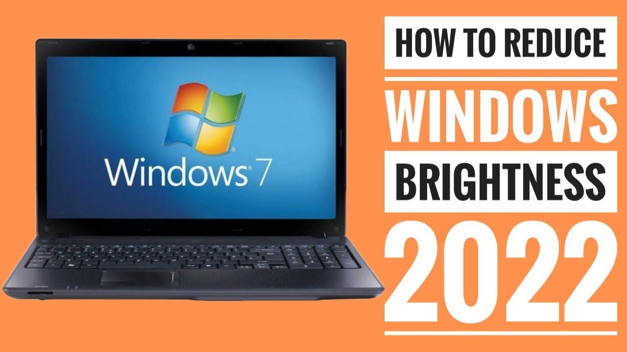 Windows 7 brightness reduce | windows 7 brightness kaise kam karen | brightness reduce