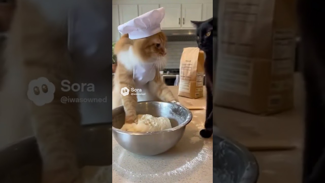 Leave the Baking kitty alone 