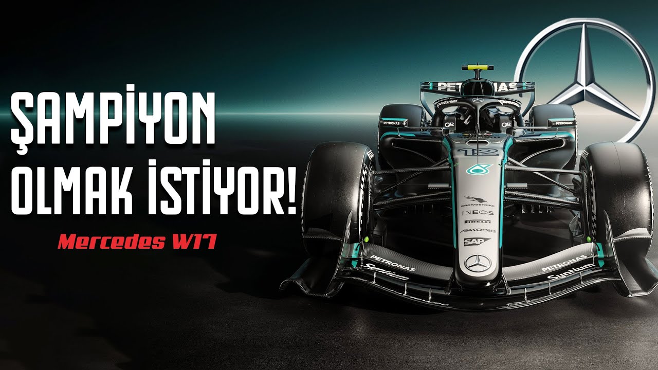 Mercedes TEKRAR ŞAMPİYON OLMAK İSTİYOR! W17 Teknik Detaylar