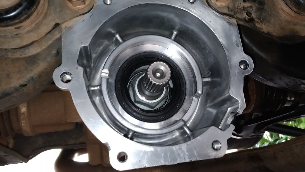 Troca do Retentor do Pinhão Diferencial Traseiro Duster 4WD