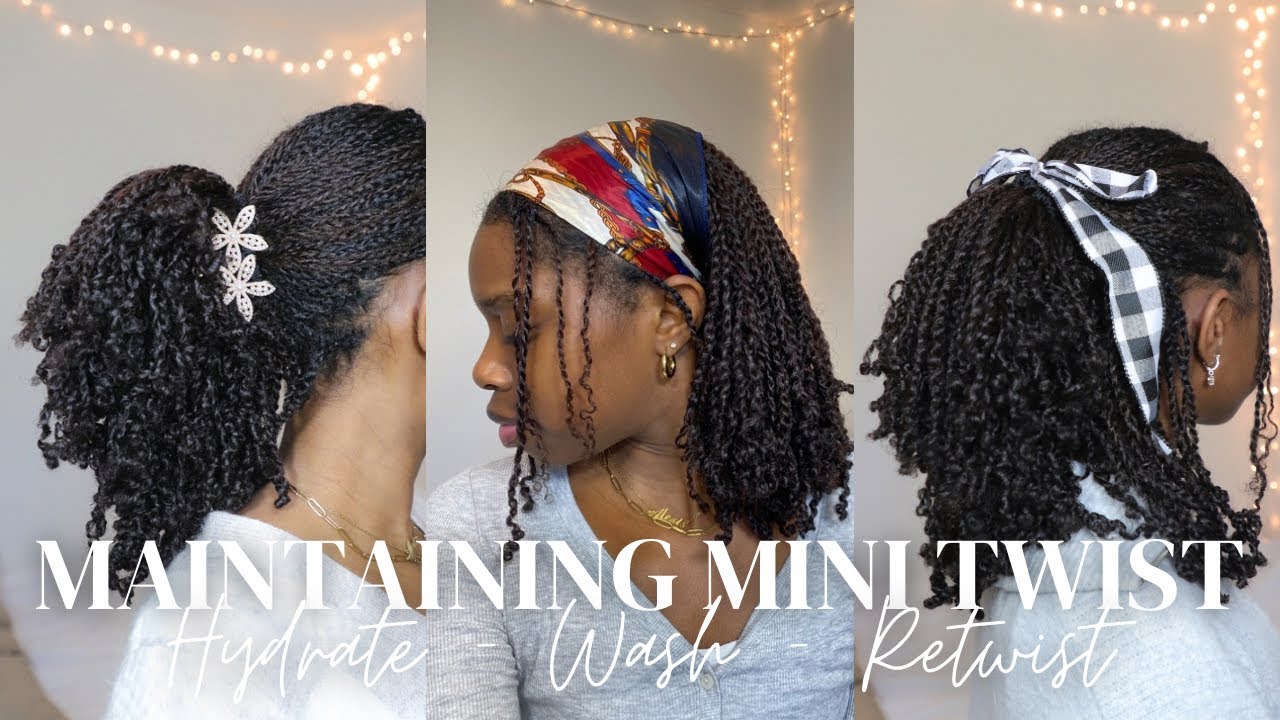 How To Maintain Mini Twist| Washing Mini Twist| Refresh Mini Twist| Uhlexsissss