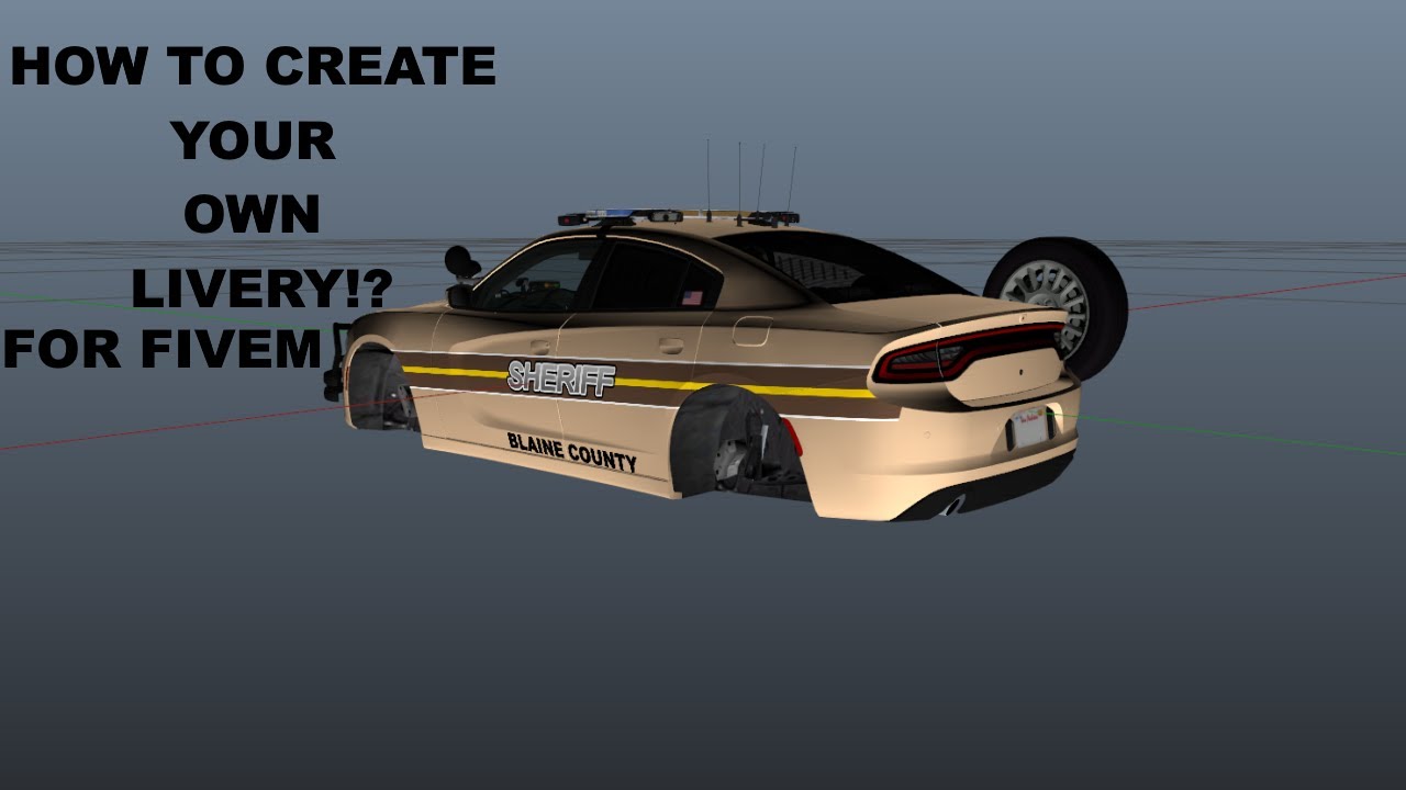 How To Create Your Own CUSTOM Livery For FiveM | Moosey Mod's