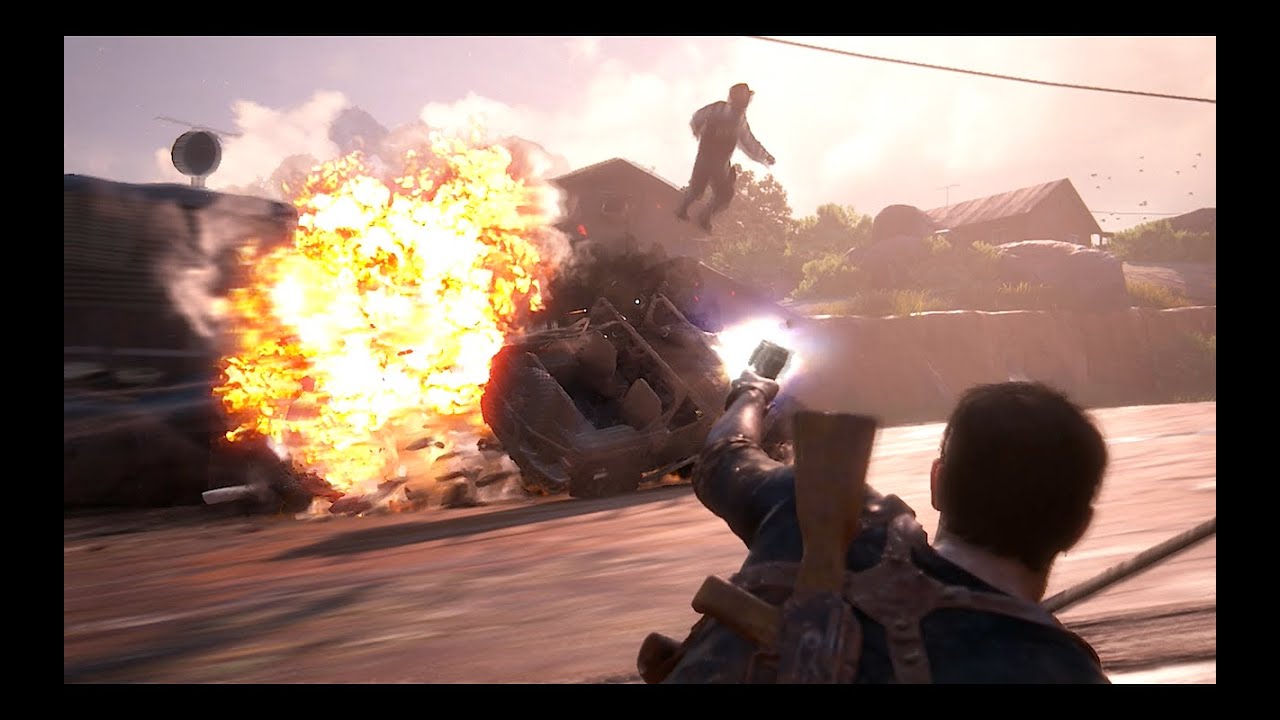 Uncharted 4 Nathan Drakes Fighting Moves & Best Campaign Moments Vol.1 | Sly