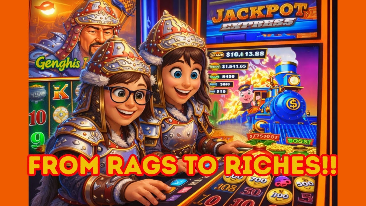This Genghis Khan Slot Was READY to PAY 💰 Jackpot Express Action
