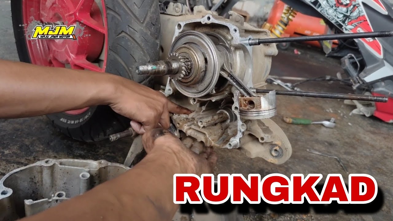 COCOK UNTUK PEMULA TUTORIAL BONGKAR MESIN VARIO 125 150 TERMUDAH