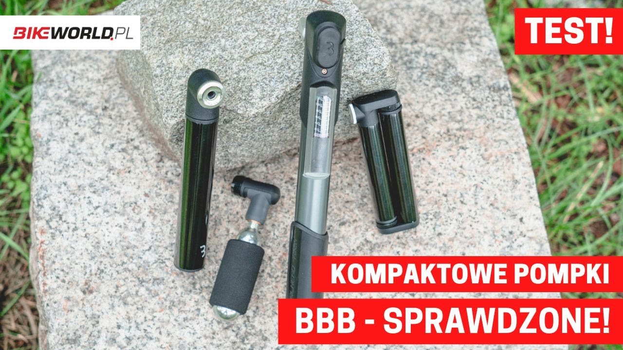 Test: Pompki rowerowe BBB - sprawdziliśmy kilka kompaktowych modeli!