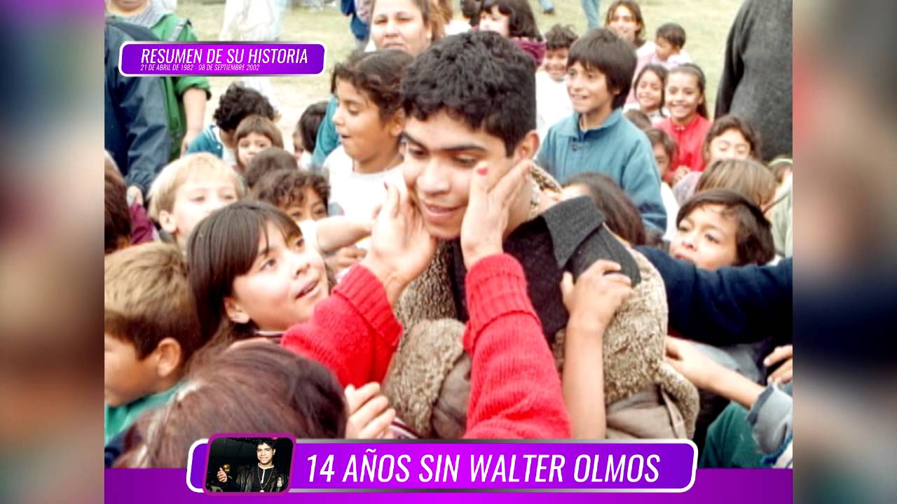 WALTER OLMOS - RESUMEN DE SU HISTORIA