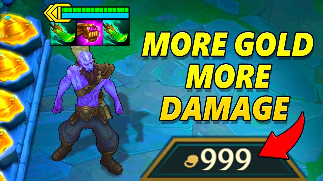 Every Gold = Damage... And I have Hedge Fund.