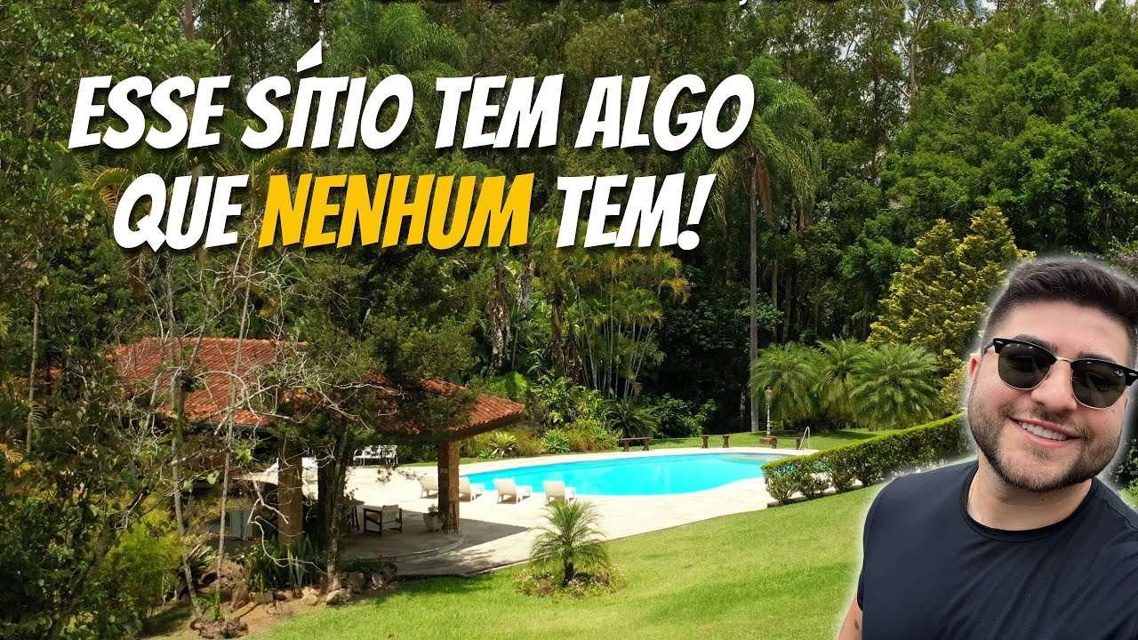 SÍTIO INCRÍVEL DE 68.000 M2, DENTRO DE CONDOMÍNIO FECHADO, NO VALOR DE R$ 3.750.000,00
