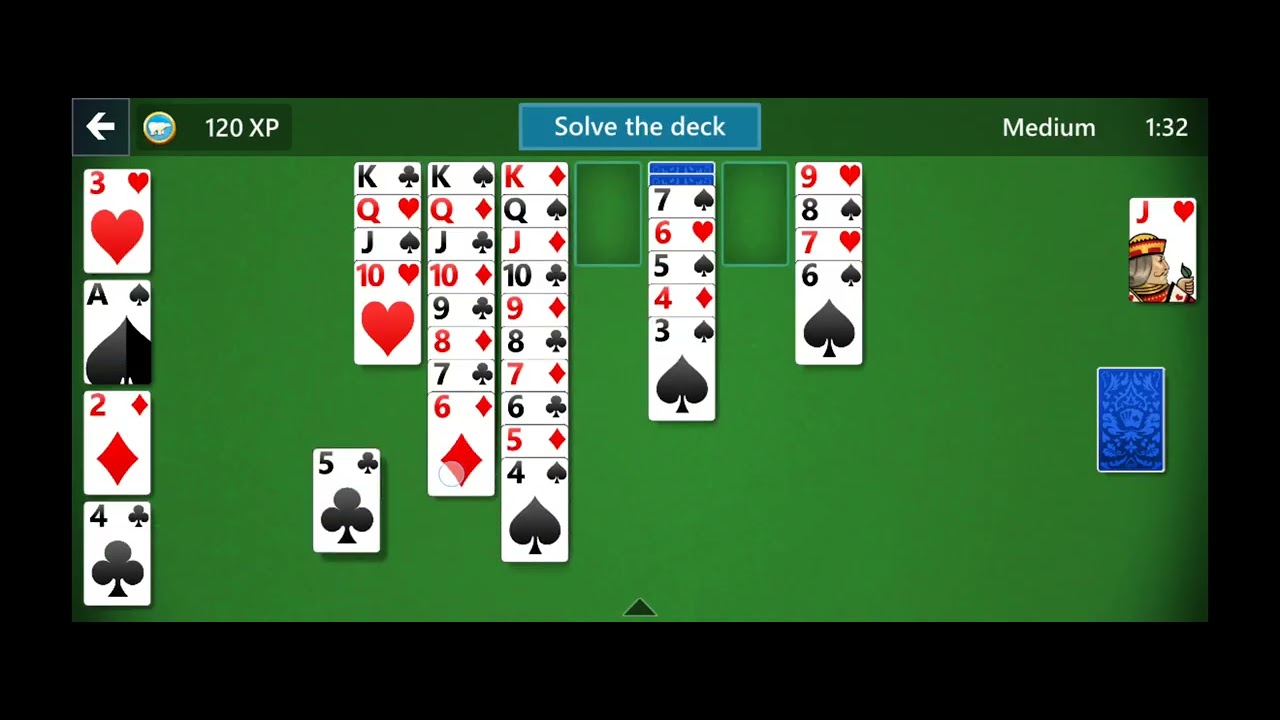 Microsoft Solitaire Collection | Event Challenge: Medium Mayhem | 20 March 2026 Solution