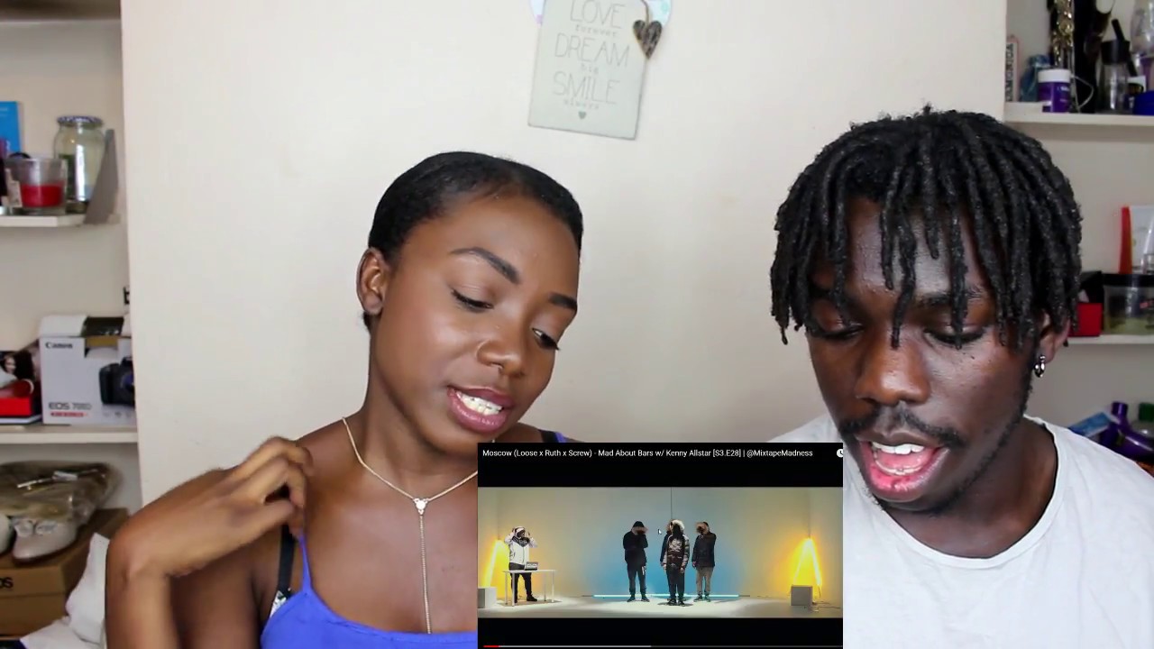 Moscow (Loose x Ruth x Screw) - Mad About Bars w/ Kenny Allstar  - REACTION VIDEO