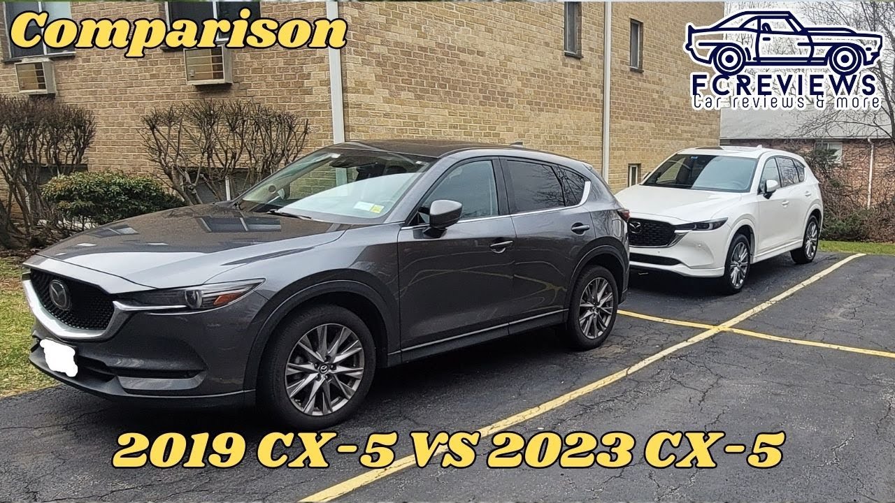 Mazda CX-5 2019 года против Mazda CX-5 2023 года | Сравнение