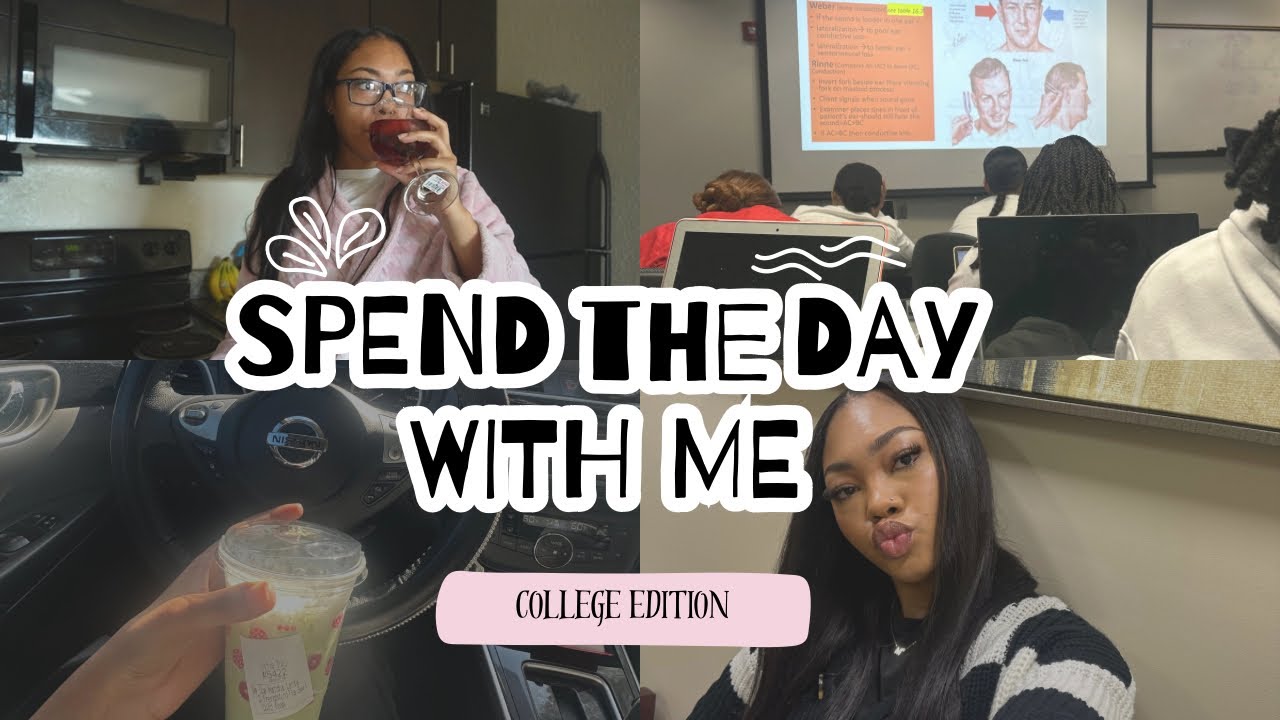 Day in the Life: Nursing Student Edition ♡ | studying, badge for my new job 🥳