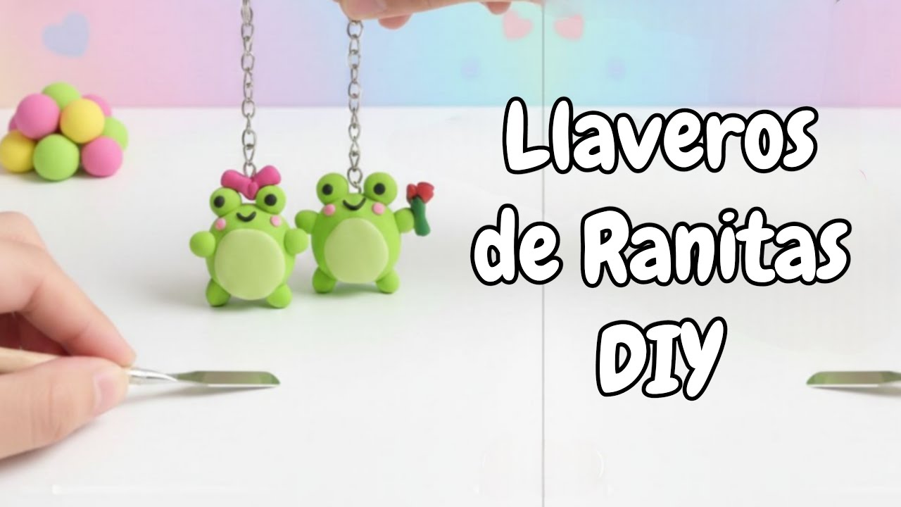 Aprende a hacer ranitas enamoradas 🐸✨ | Tutorial con foamy moldeable paso a paso