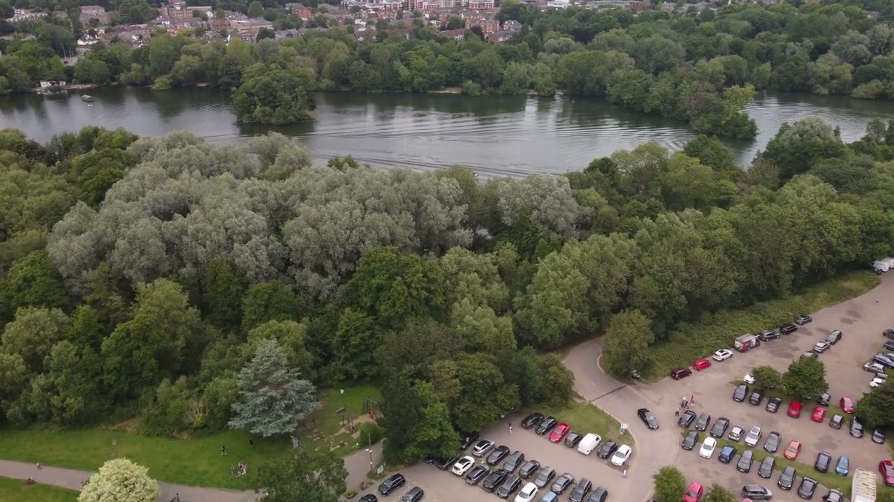 Rickmansworth Aquadrome Drone flight