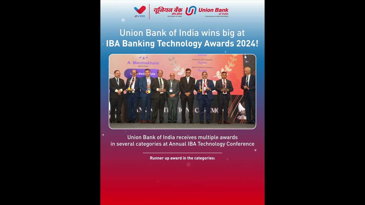 IBA Banking Technology Awards | Union Bank of India