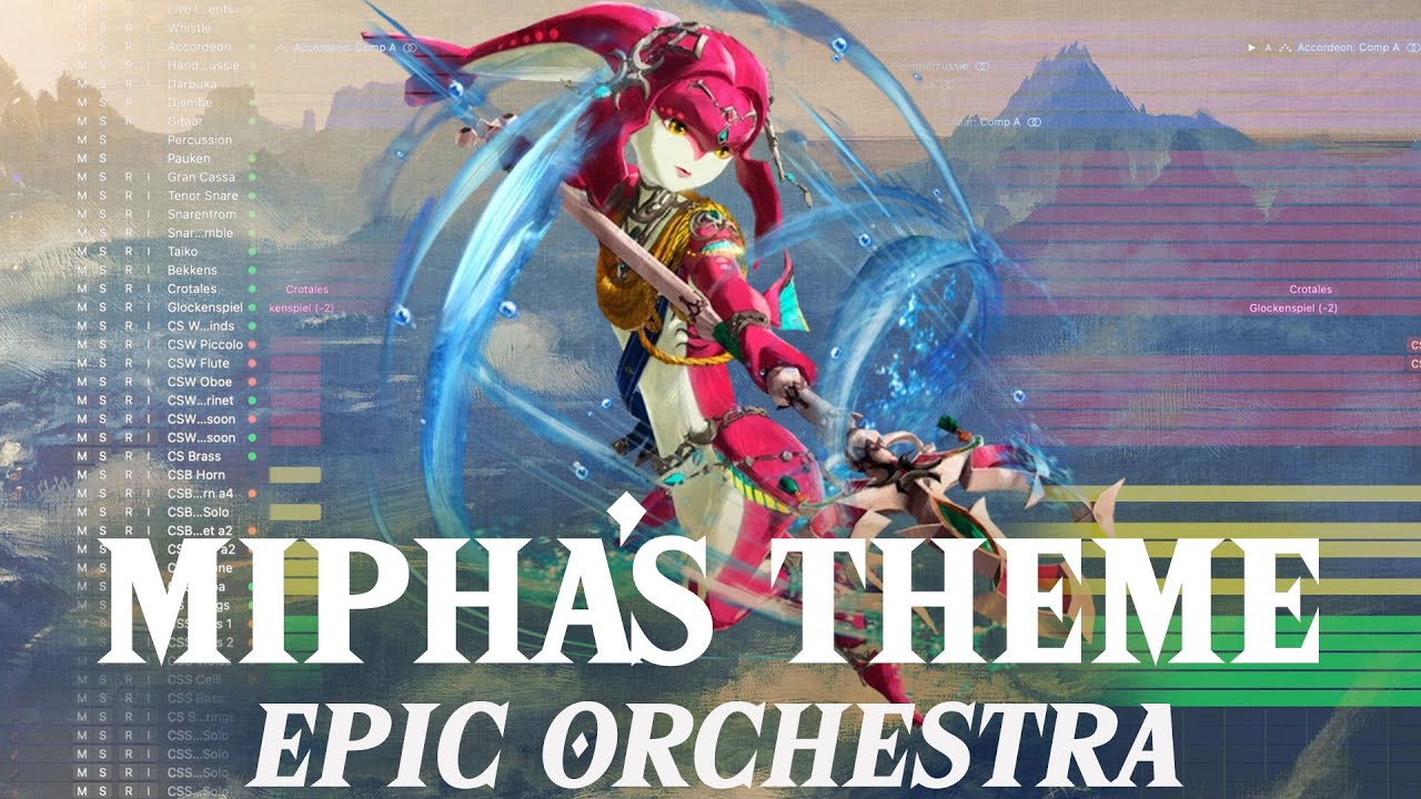 Zelda: Breath of the Wild - Mipha's Theme Epic Orchestra Arrangement
