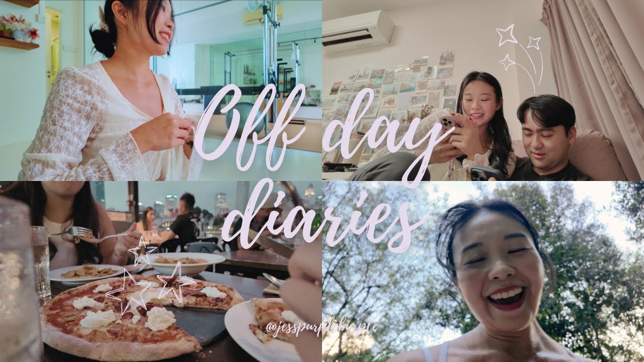 Off day diaries | movie date in Singapore, tokyo disney vacation package, crazy 2 hour run to TTPD