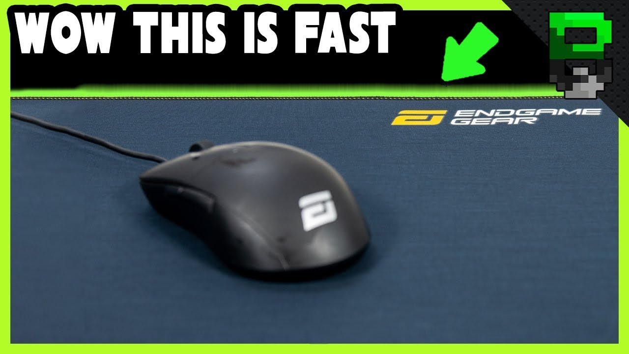 You Wont Believe How Fast This Is - Endgame Gear Mouse Pad Review MPC450 Cordura Fabric Surface
