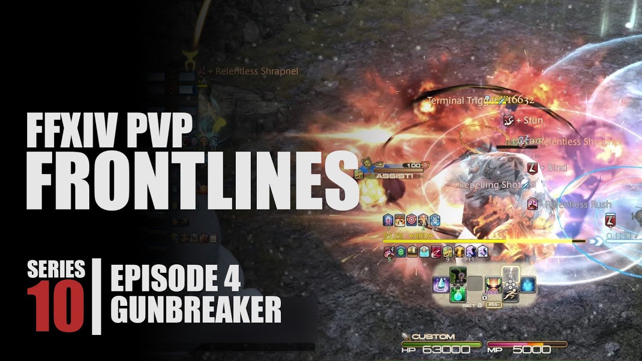 Burst Striking and Slashing | FFXIV PVP Series 10 | Frontlines 04