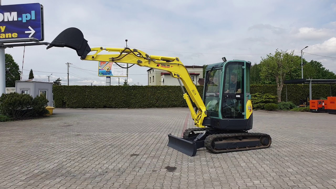 minikoparka YANMAR VIO 35-3 rok 2010