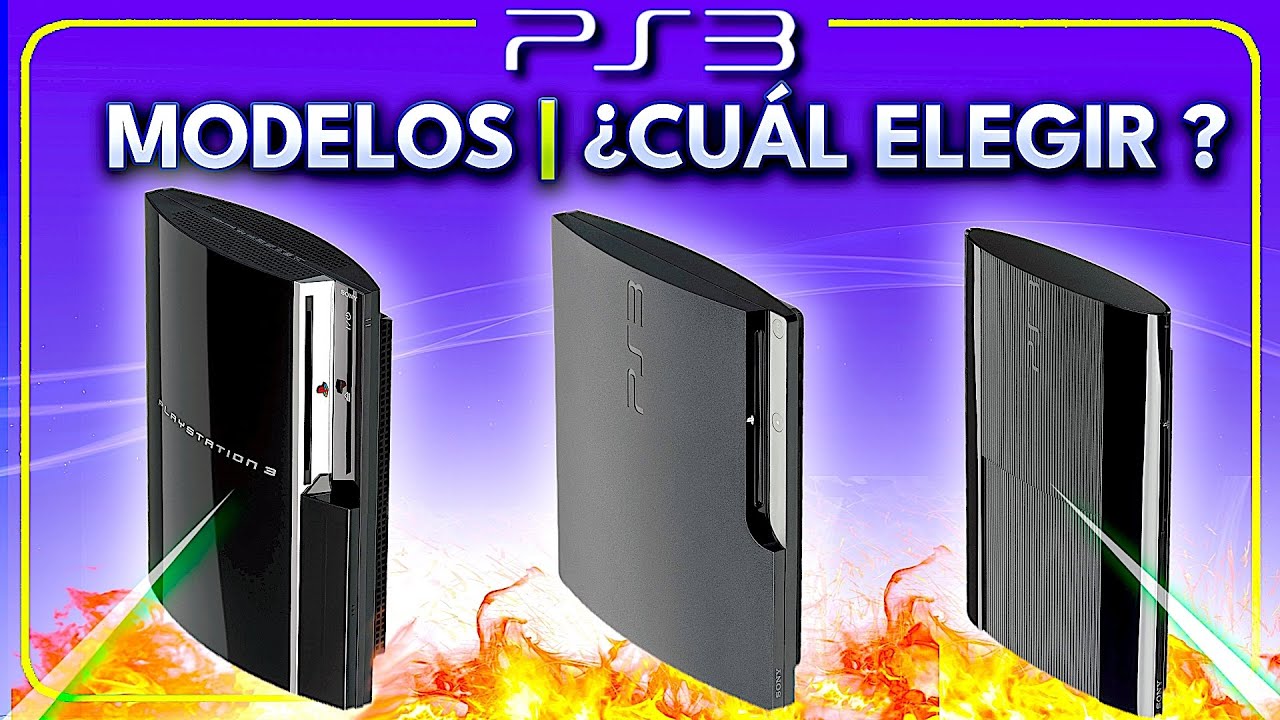 PS3: TODOS los MODELOS 🤩🤟 || ¿ Cuál Elegir ?  | Jugamer