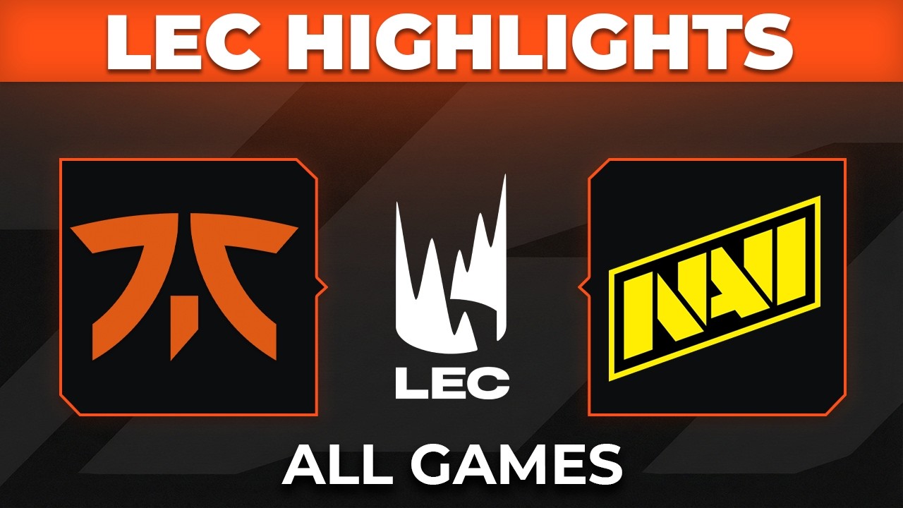 FNC vs NAVI Highlights ALL GAMES | LEC 2026 Playoffs | Fnatic vs Natus Vincere