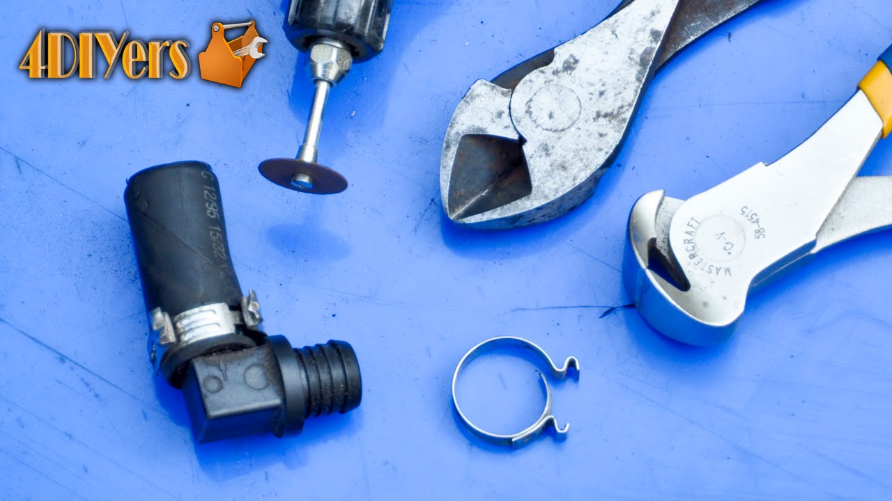 How to Easily Remove Single or Double Ear Hose Clamps