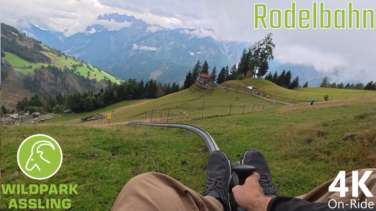 Fun Alpin Osttirol - 4K On-Ride - Wildpark Assling - Brandauer Rodelbahn - POV