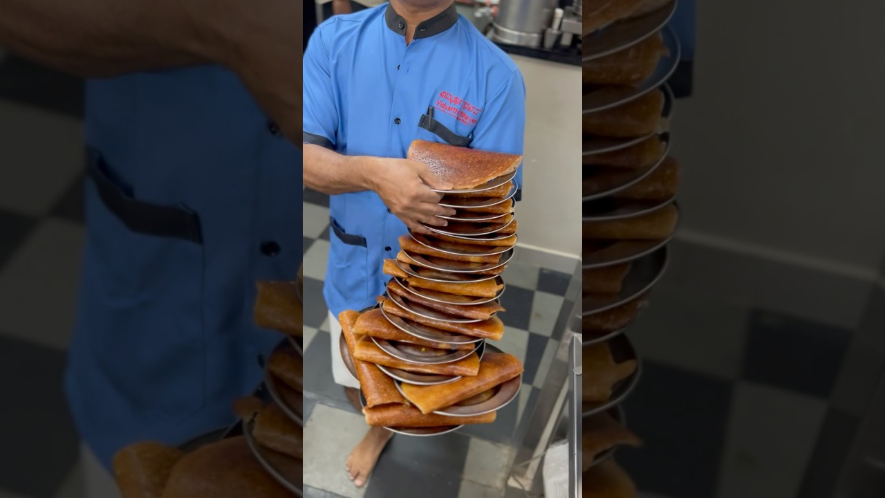 World&rsquo;s most iconic dosa place 😍 | Vidyarthi Bhavan Bangalore #streetfood #foodie