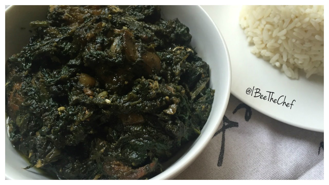 Fried  Potato greens | IBeeTheChef