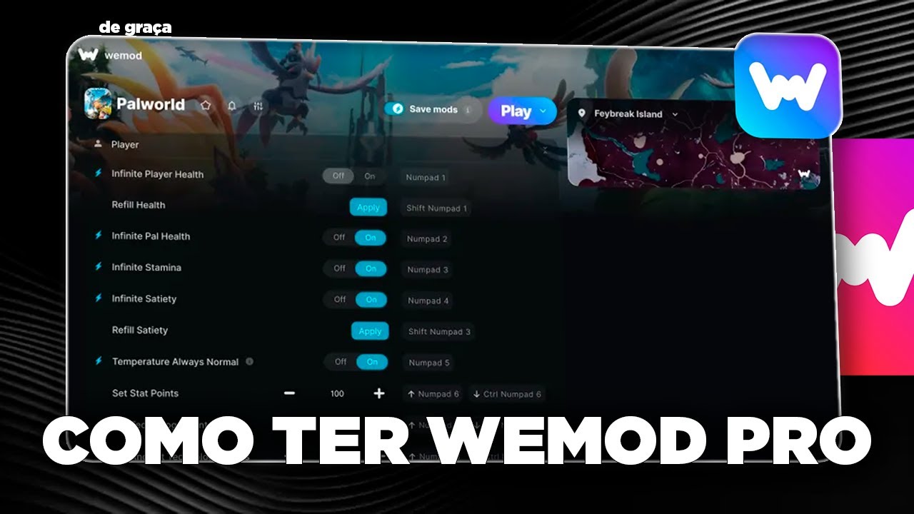 Instale o WeMod PRO GRÁTIS no PC – Método Rápido e Sem Erros!