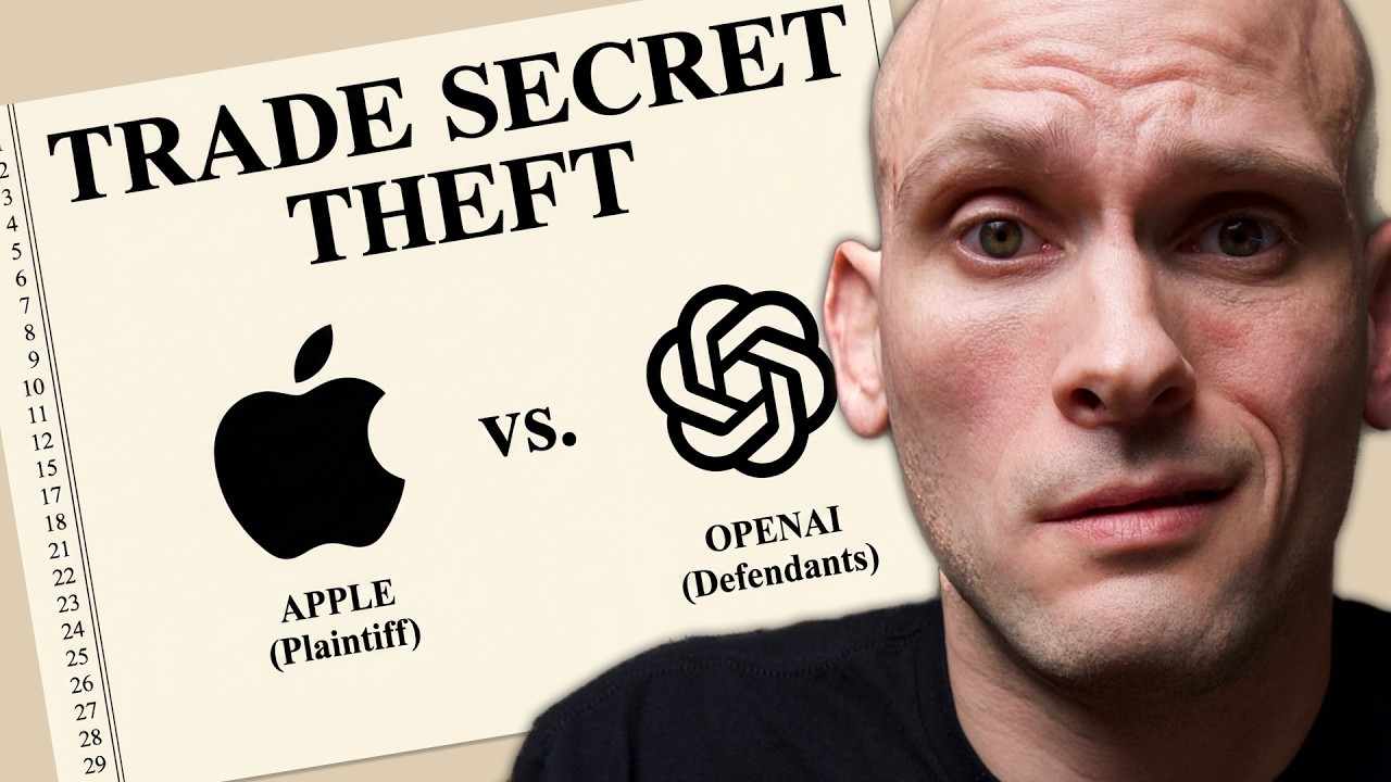 Apple УНИЧТОЖИТ OpenAI этим иском