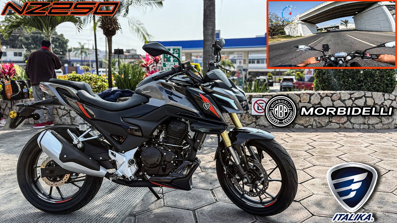 ¡Probando La Nueva Italika NZ250!🔥|Review y Prueba De Manejo|¿Mejor Que La Pulsar?😱😳🤯
