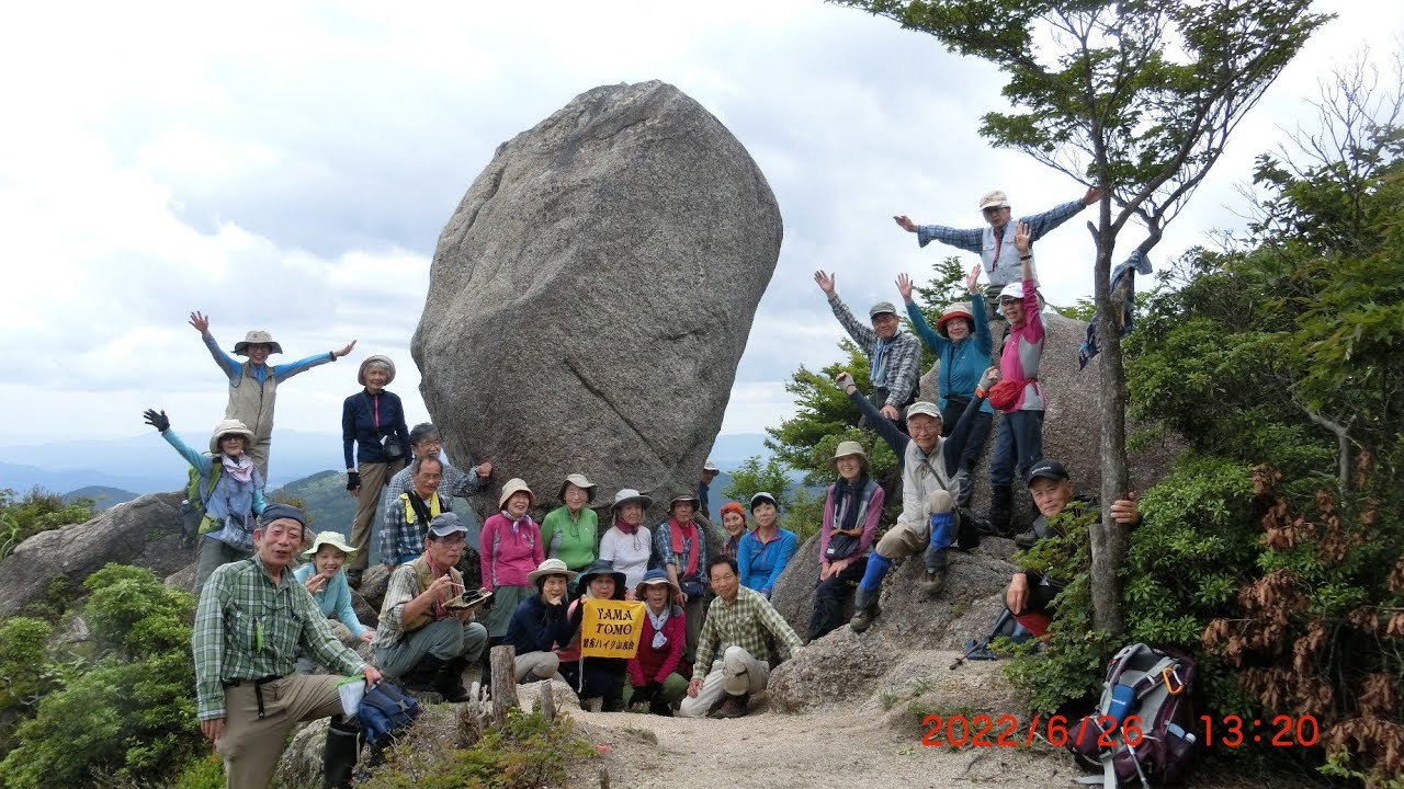 2022/6/26 野登山 仙ヶ岳 宮指路岳