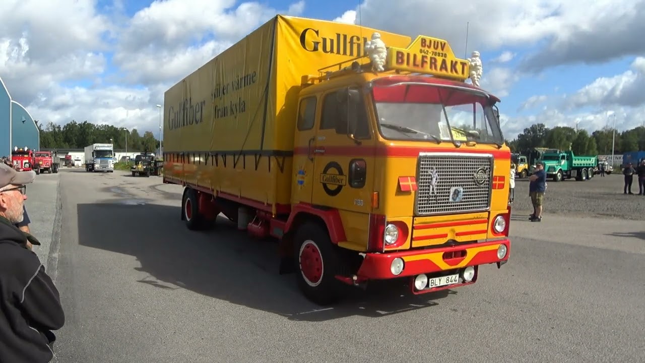Volvo Veteranlastbilsträff i Tingsryd Sverige del 1 09- 08-2024 ,10-08-2024 Tunga sydost