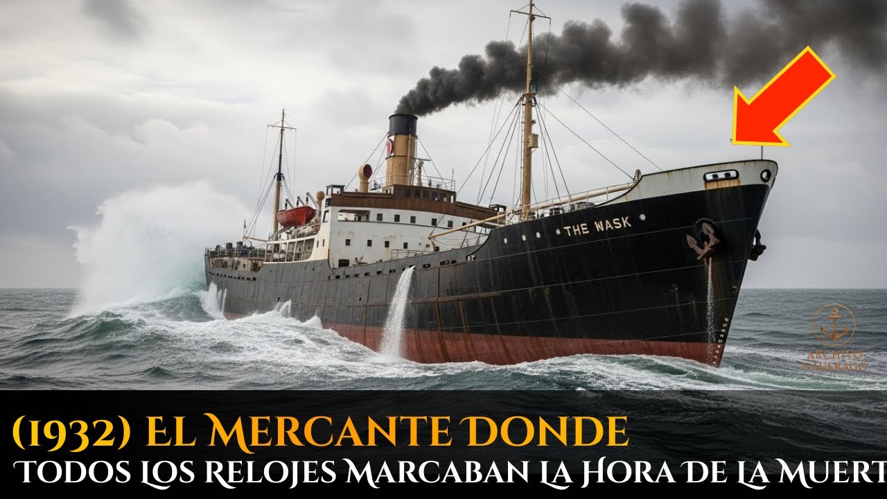 (1932, Mar del Norte) El Mercante Donde Todos Los Relojes Marcaban La Hora De La Muerte