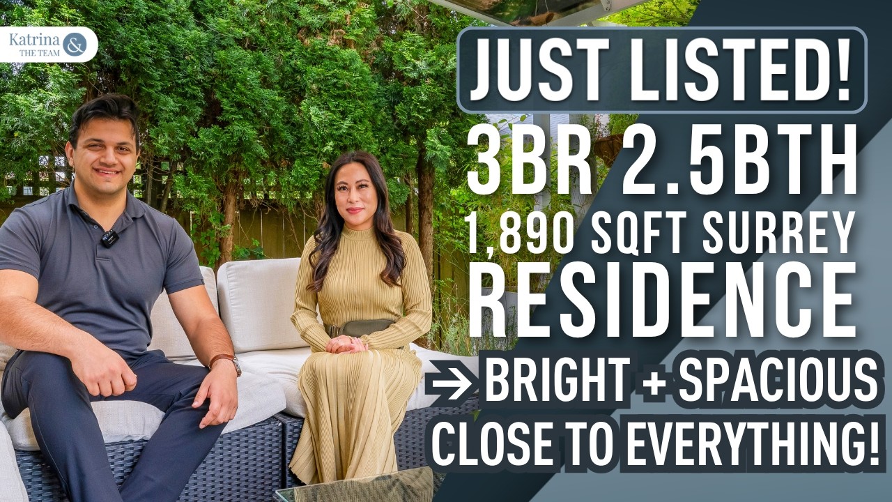 Surrey BC Family Home for Sale | 3 Bed + Covered Deck | 14733 75A Avenue Tour