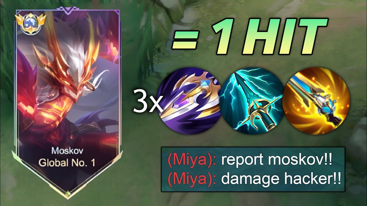 WTF DAMAGE!! TRY THIS NEW MOSKOV 1 HIT BUILD 2026 (recommended build) - MLBB