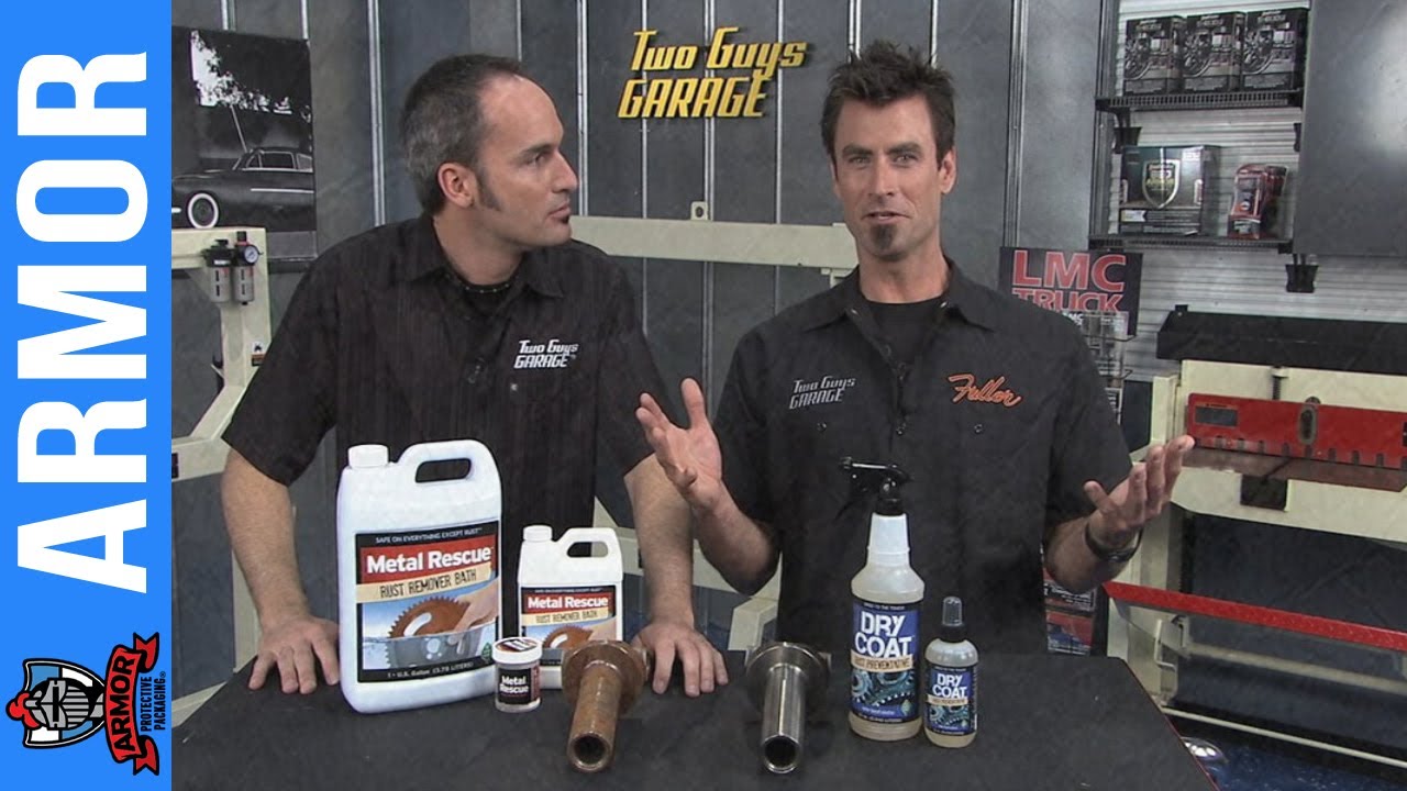 Dry Coat&trade; Rust Preventative Spray from ARMOR featured on Two Guys Garage