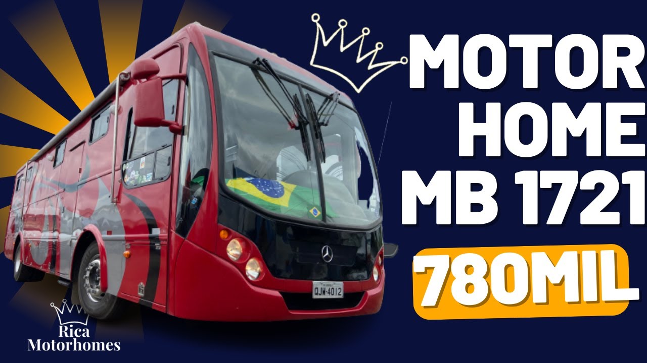 Motorhome MB 1721 Raridade à Venda @RicaMotorhomes
