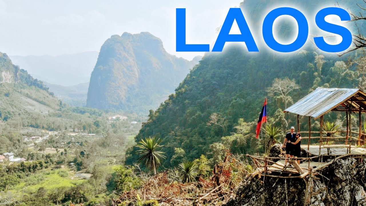 🇱🇦  NONG KHIAW - KRAJOBRAZ JAK Z BAJKI, LAOS #777