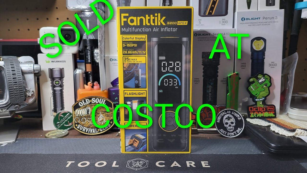 Обзор многофункционального воздушного насоса/пауэрбанка FANTTIK
