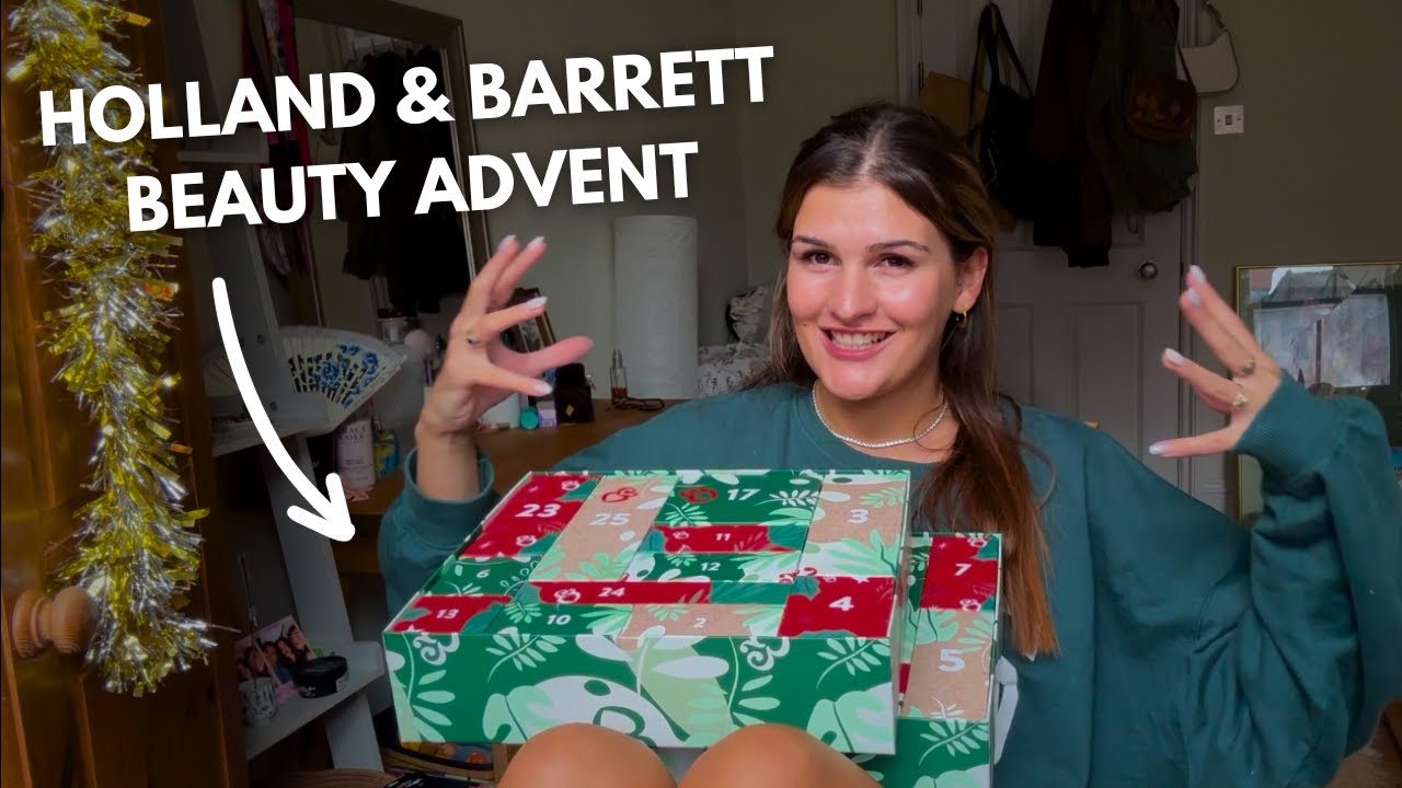 Holland & Barrett's £45 Vegan Beauty Advent 🎄 *UNBOXING *