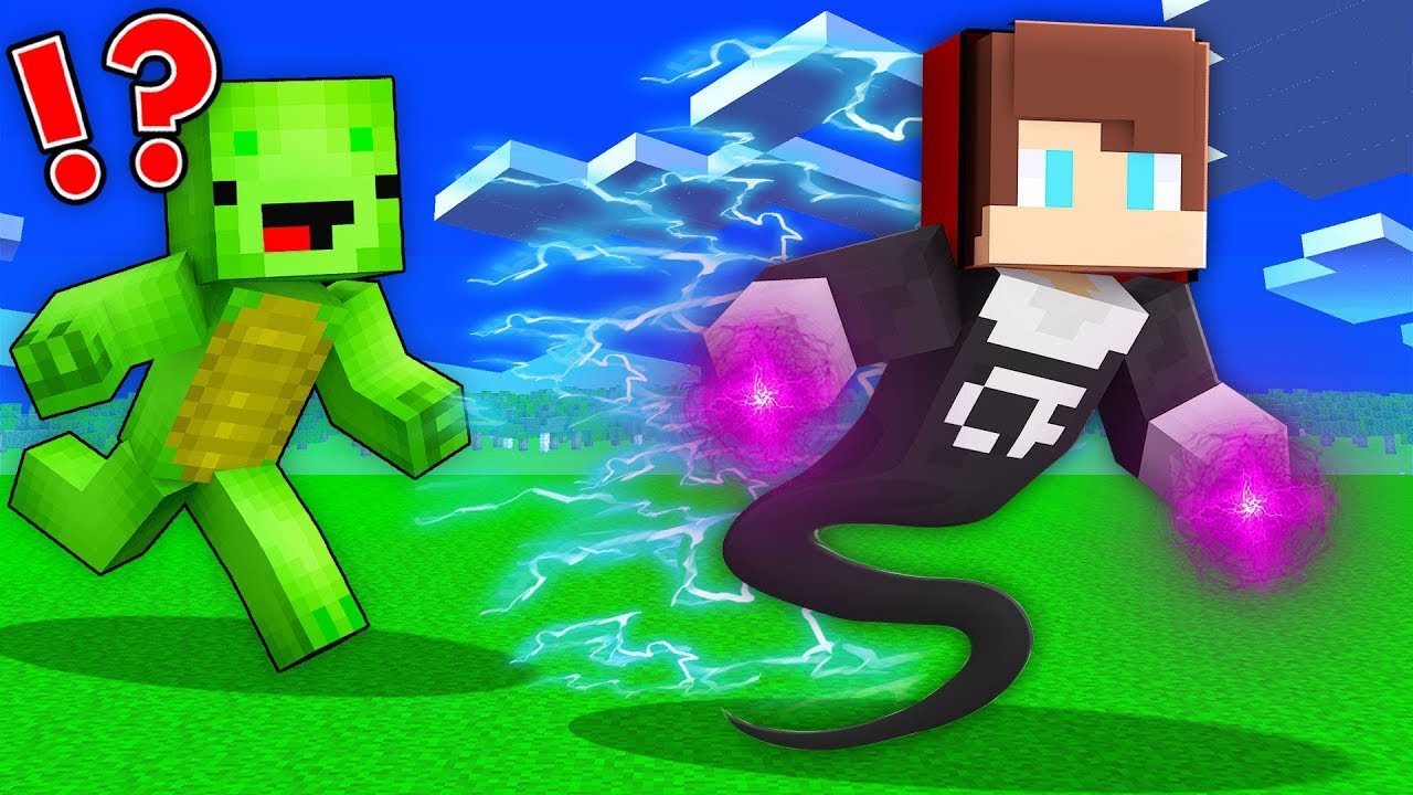 DANNY PHANTOM Speedrunner vs Hunter : JJ vs Mikey in Minecraft Maizen!
